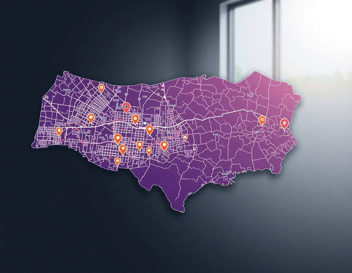 Plumbing Service Areas Map